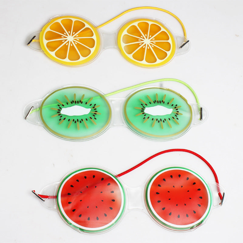 LuxuryGlow Cooling Gel Eye Mask for Puffy Eyes & Dark Circles Relie
