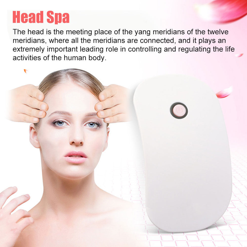 LuxuryGlow Electric Scalp Massager for Hair Growth & Stress Relief – Mini Head Scrubber
