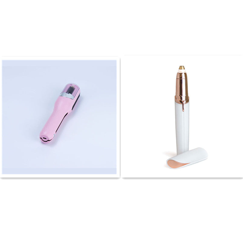 LuxuryGlow Flawless Electric Eyebrow Trimmer – Painless, Portable & LED Precision
