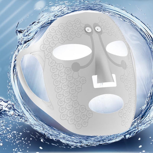 LuxuryGlow Electric Facial Massage Mask – Skin Tightening & Anti-Wrinkle Beauty Device