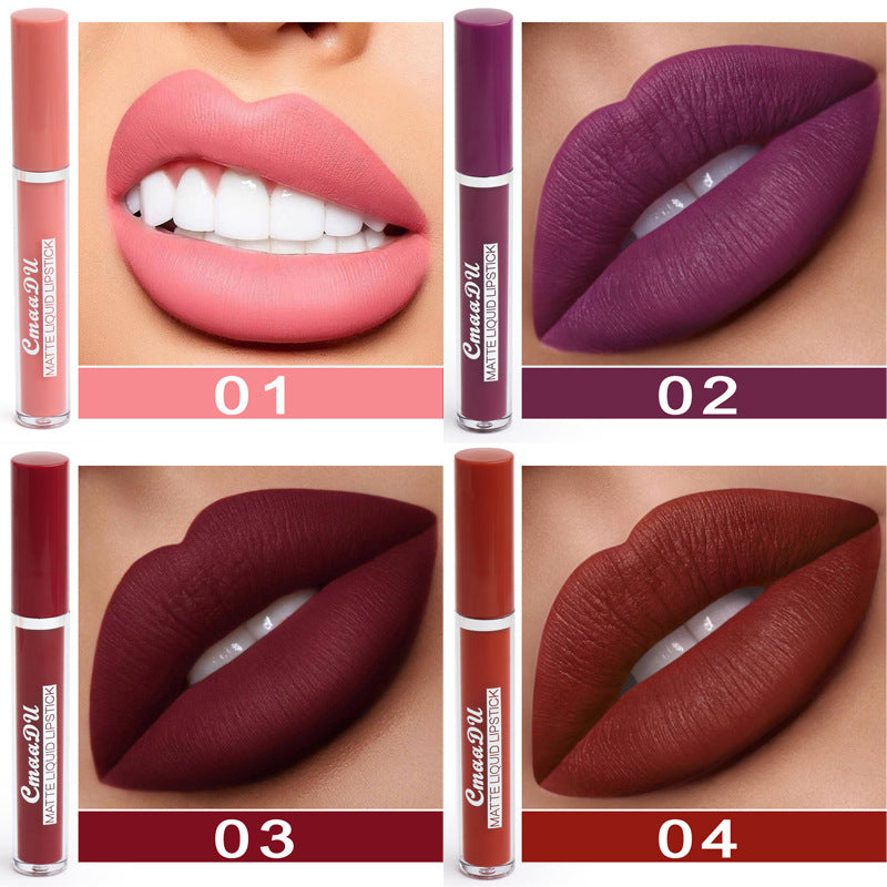 Long-Lasting Matte Lipstick for Women – Smudge-Proof, Waterproof - LUXURY GLOW