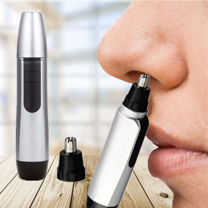LuxuryGlow Electric Nose & Ear Hair Trimmer – Painless Grooming Tool for Men & Women