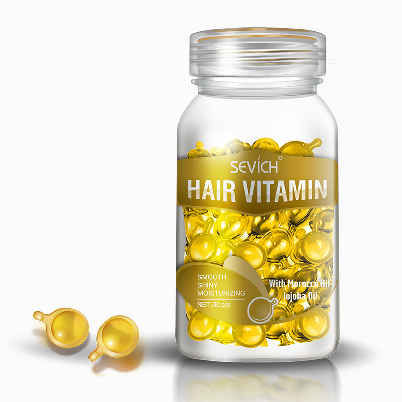 Cápsulas para el cuidado del cabello SEVICH: fortalecen, reparan y suavizan el cabello con frizz