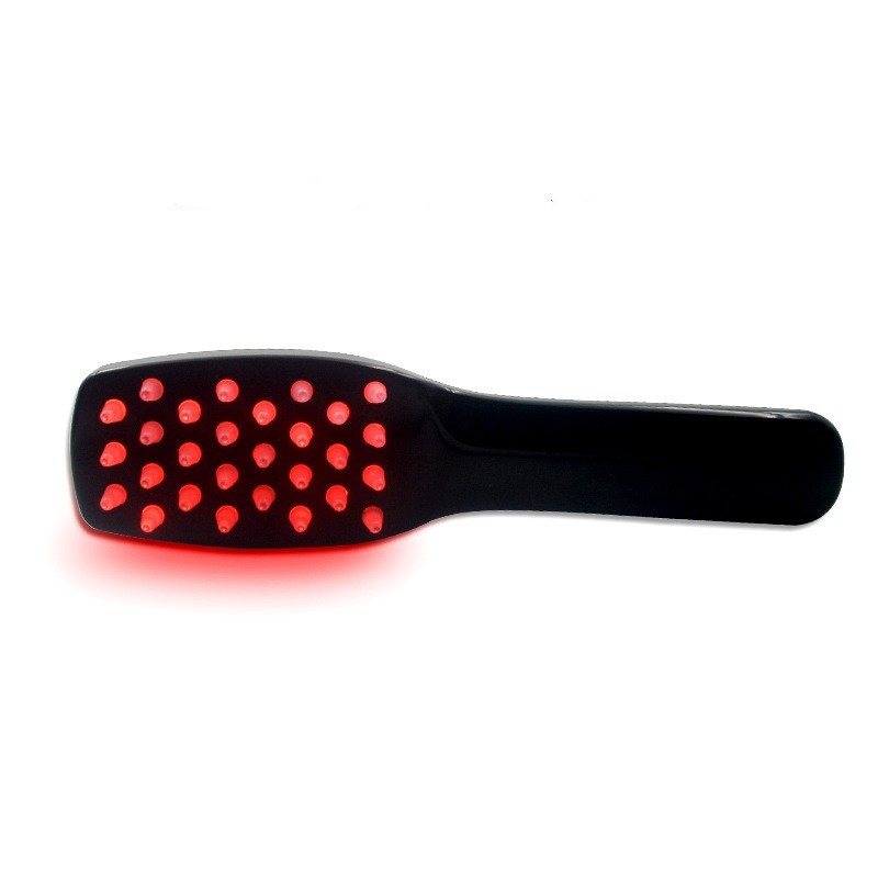 LuxuryGlow USB Iridescent Hair & Head Massager – 3-Speed Vibration Scalp Relaxer