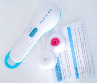 Limpiador facial eléctrico de alta calidad LuxuryGlow: herramienta de limpieza profunda e iluminadora de la piel