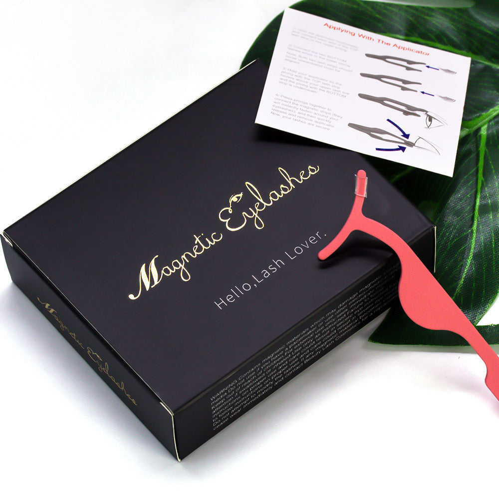 LuxuryGlow Magnetic Eyelash Kit with Applicator – Reusable Natural Look Lashes with Mirror Case