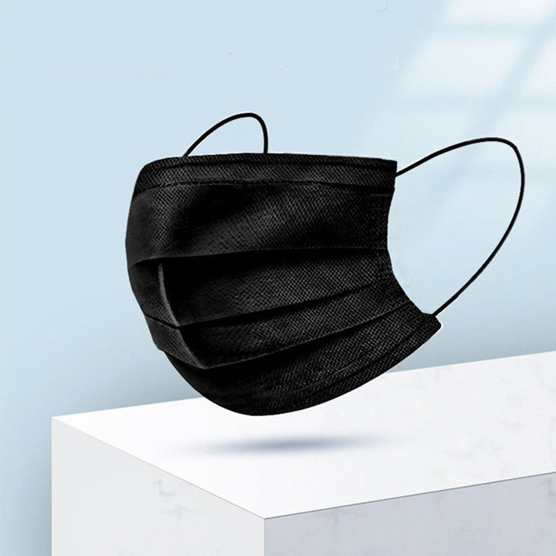 LuxuryGlow Disposable 3-Ply Medical Face Mask – Breathable Surgical Mask with Ear Loops