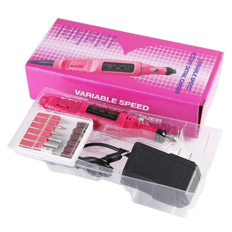 Taladro eléctrico de uñas LuxuryGlow: herramienta profesional para manicura y pedicura