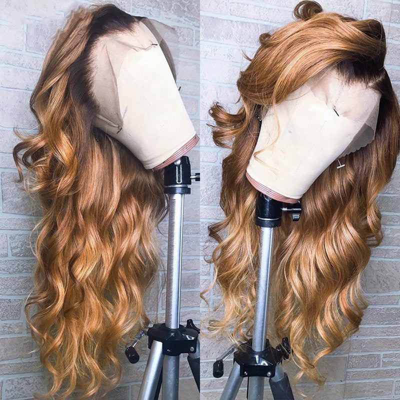 باروكة شعر أمامية من الدانتيل من LuxuryGlow - شعر بشري ريمي متوسط إلى طويل للنساء