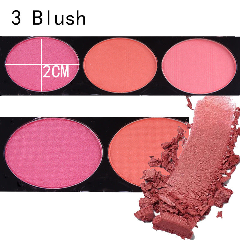 Kit de maquillaje todo en uno MISS ROSE de 144 colores: paleta de sombras de ojos, rubor y cejas