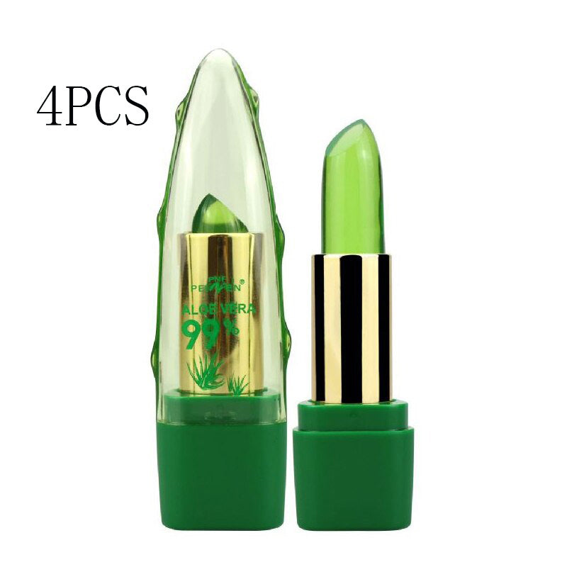 أحمر شفاه LuxuryGlow Aloe Vera متغير اللون - مرطب شفاه يدوم طويلاً