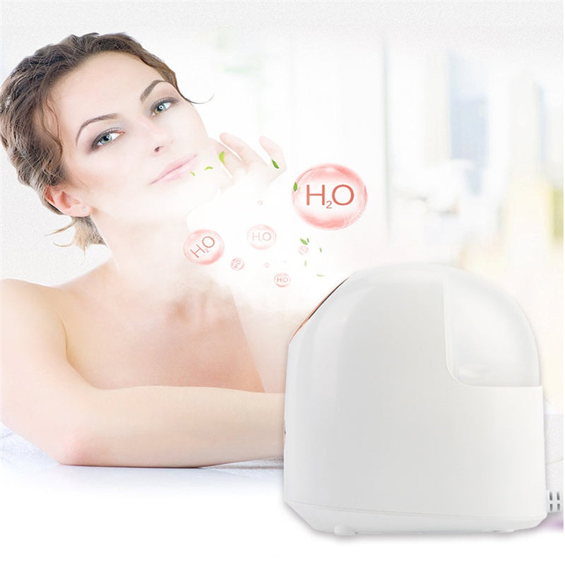 Vaporizador facial LuxuryGlow: dispositivo de hidratación profunda y limpieza de poros (150 ml)