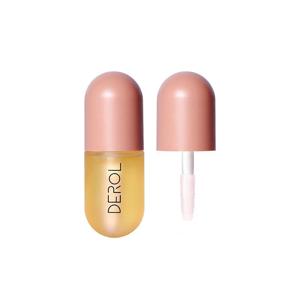 Aceite voluminizador de labios de día y de noche DEROL: volumen instantáneo, nutritivo y reparador