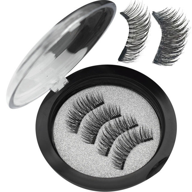 LuxuryGlow Magnetic Eyelash Kit with Applicator – Reusable Natural Look Lashes with Mirror Case