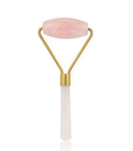 Rodillo facial de jade natural LuxuryGlow: herramienta de masaje rejuvenecedor y de belleza