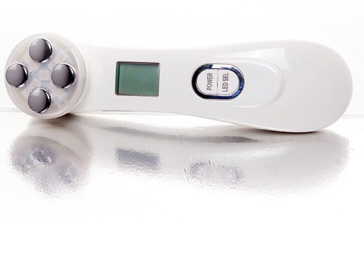 LuxuryGlow EMS RF Facial Rejuvenation Device – Skin Tightening & Anti-Aging Tool