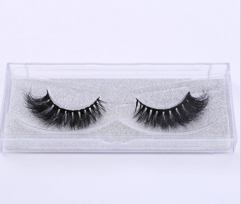 Pestañas postizas 3D de visón LuxuryGlow Faux Aurelia: volumen natural con efecto de cola larga