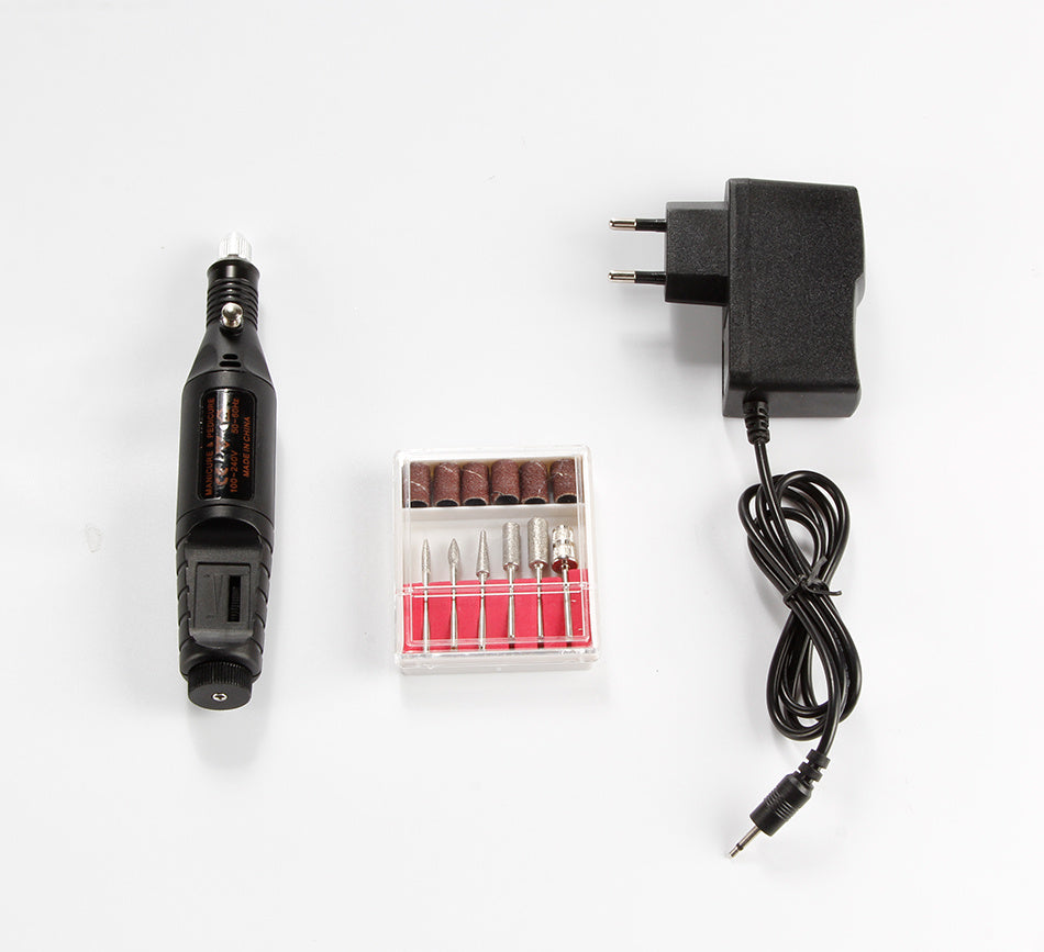Taladro eléctrico de uñas LuxuryGlow: herramienta profesional para manicura y pedicura