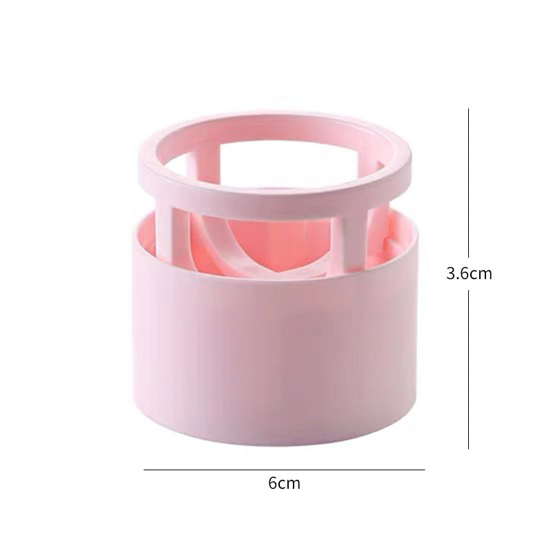 LuxuryGlow Heart-Shaped Beauty Egg Stand – Dustproof Cosmetic Sponge Holder