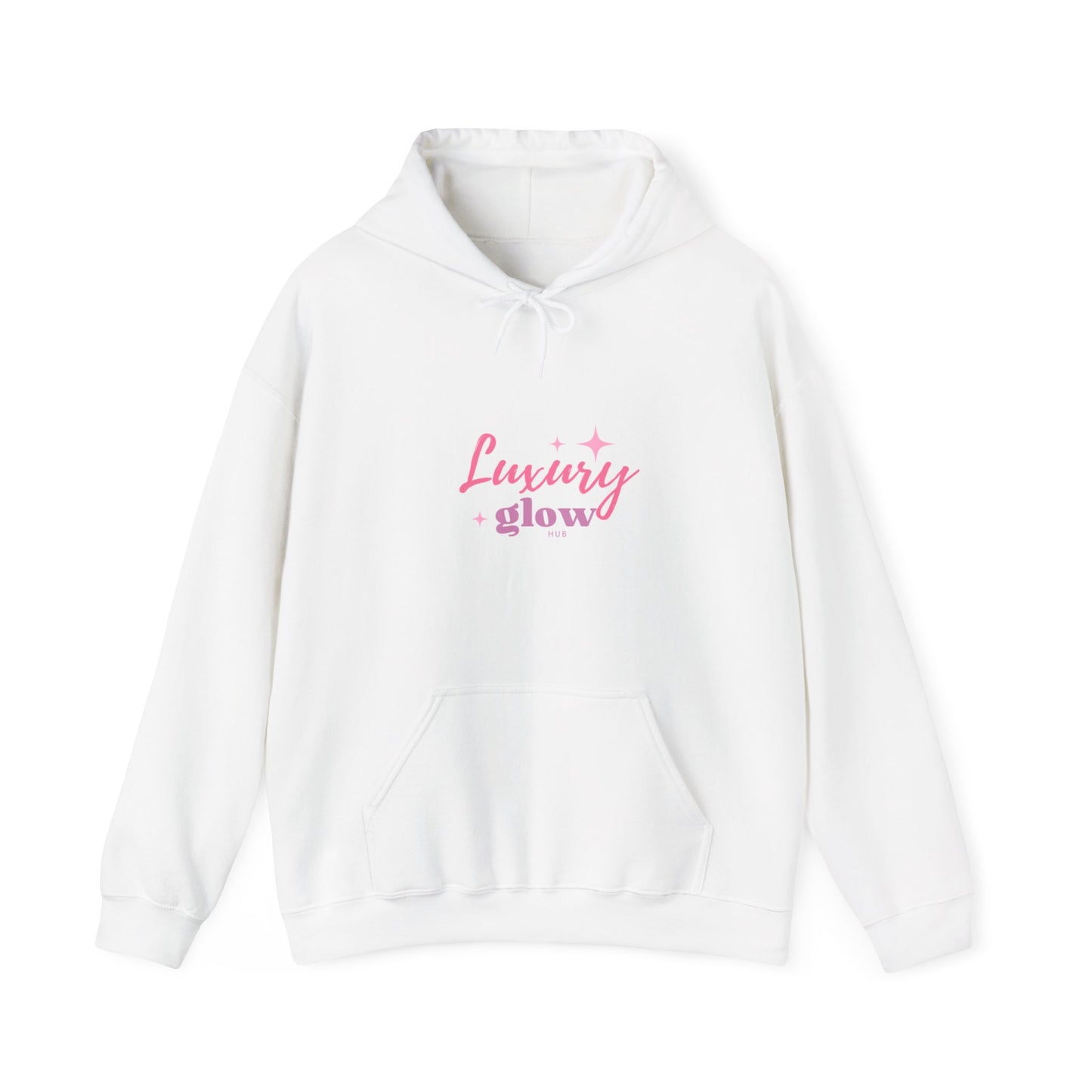 Unisex Cotton Hoodie - Cozy Kangaroo Pocket Sweatshirt | Luxury Glow - LUXURY GLOW