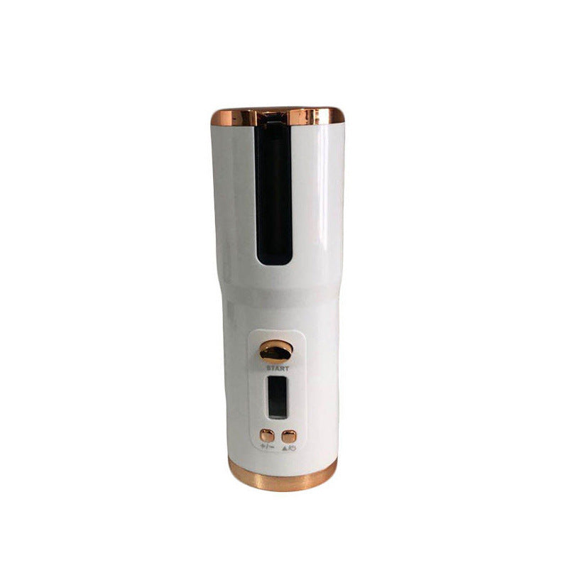 مكواة تجعيد الشعر الذكية القابلة لإعادة الشحن عبر USB من LuxuryGlow - 6 درجات حرارة