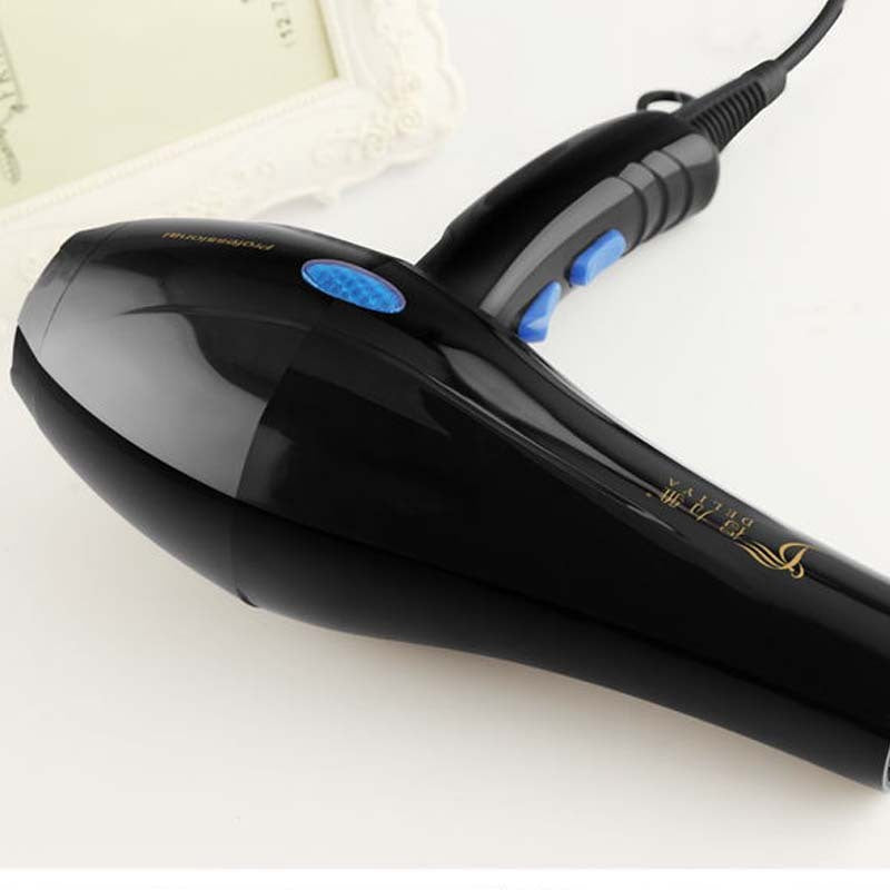DELIYA High-Power Ionic Hair Dryer with Blue Light Technology – 2000W Fast Dry
