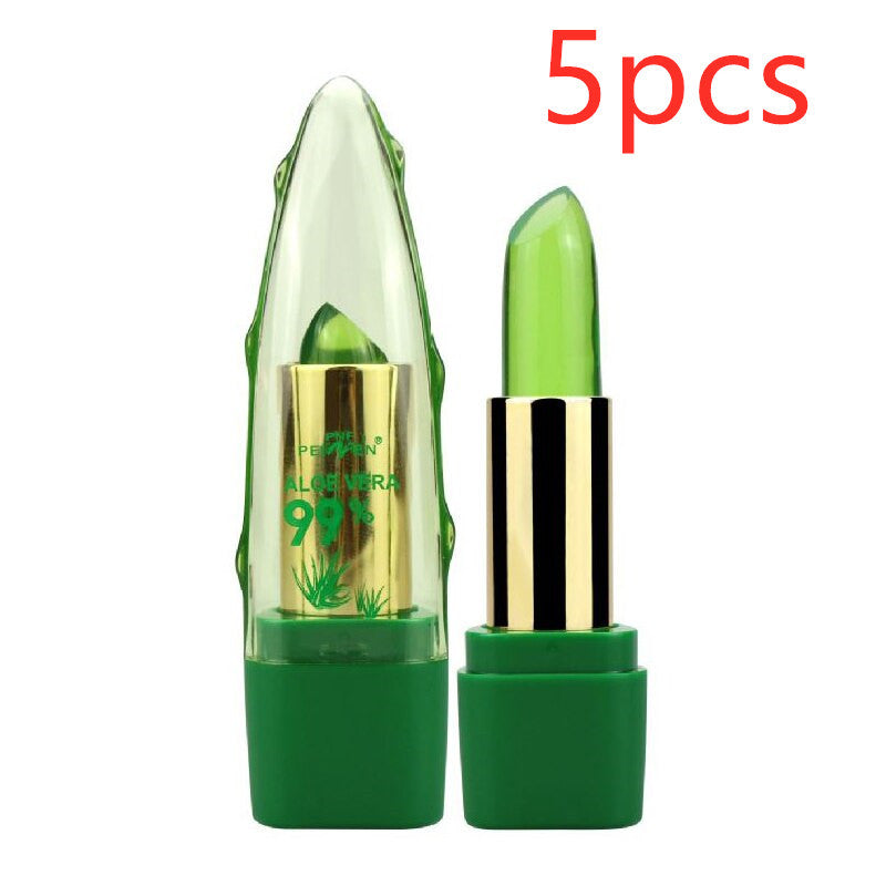 أحمر شفاه LuxuryGlow Aloe Vera متغير اللون - مرطب شفاه يدوم طويلاً