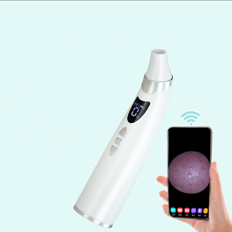 LuxuryGlow Smart Visual Blackhead Remover with Mobile App & HD Pore View