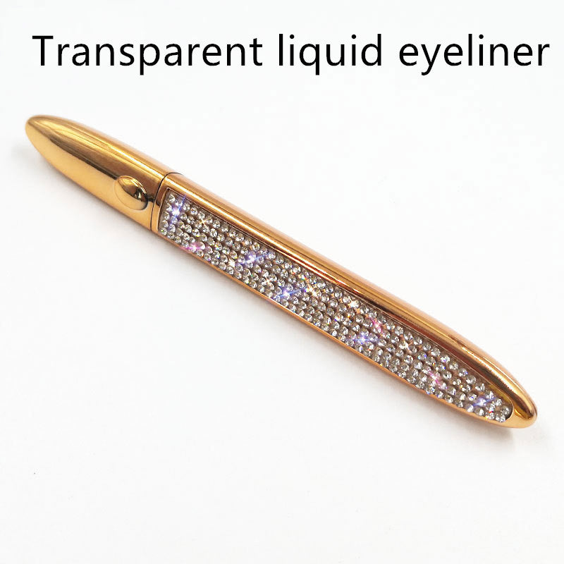 LuxuryGlow Self-Adhesive Eyeliner with False Lashes – No Glue Needed, Waterproof