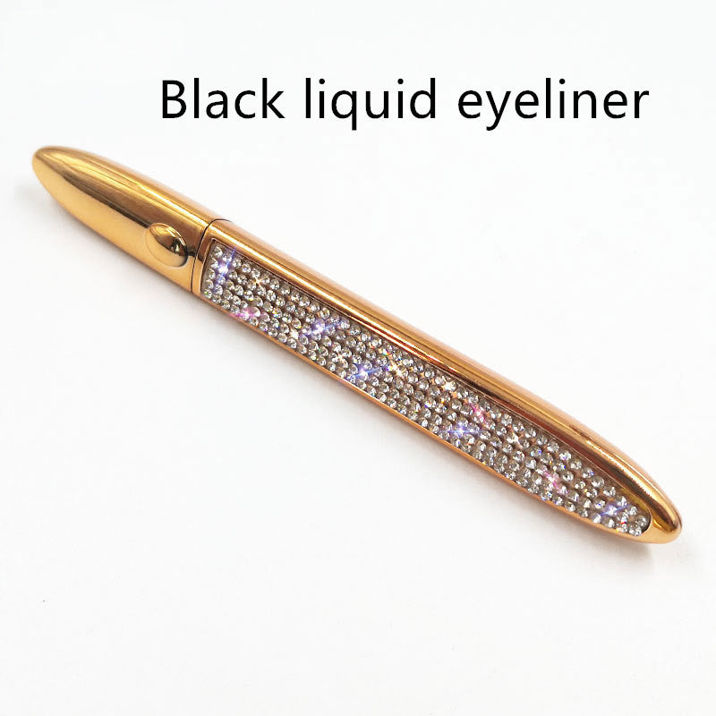 LuxuryGlow Self-Adhesive Eyeliner with False Lashes – No Glue Needed, Waterproof