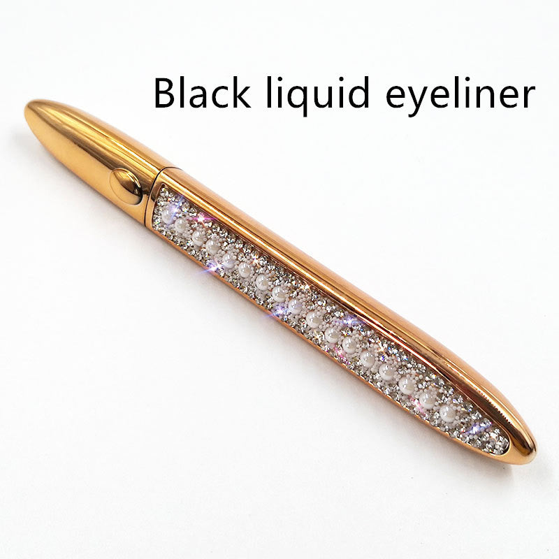 LuxuryGlow Self-Adhesive Eyeliner with False Lashes – No Glue Needed, Waterproof