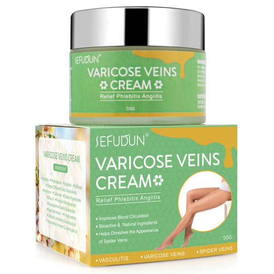 Crema para varices SEFUDUN: reduce hematomas, hinchazón y molestias venosas en las piernas (50 g)