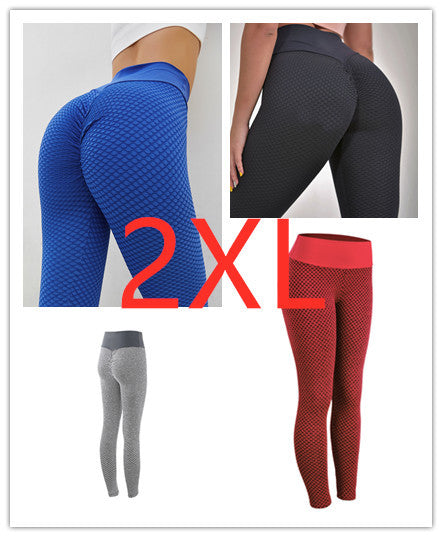 Plaid Leggings Fitness Yoga Pants Women's Seamless High Waist Breathable Gym Leggings - LUXURY GLOW