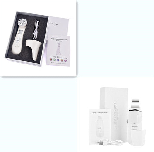 LuxuryGlow EMS RF Facial Rejuvenation Device – Skin Tightening & Anti-Aging Tool