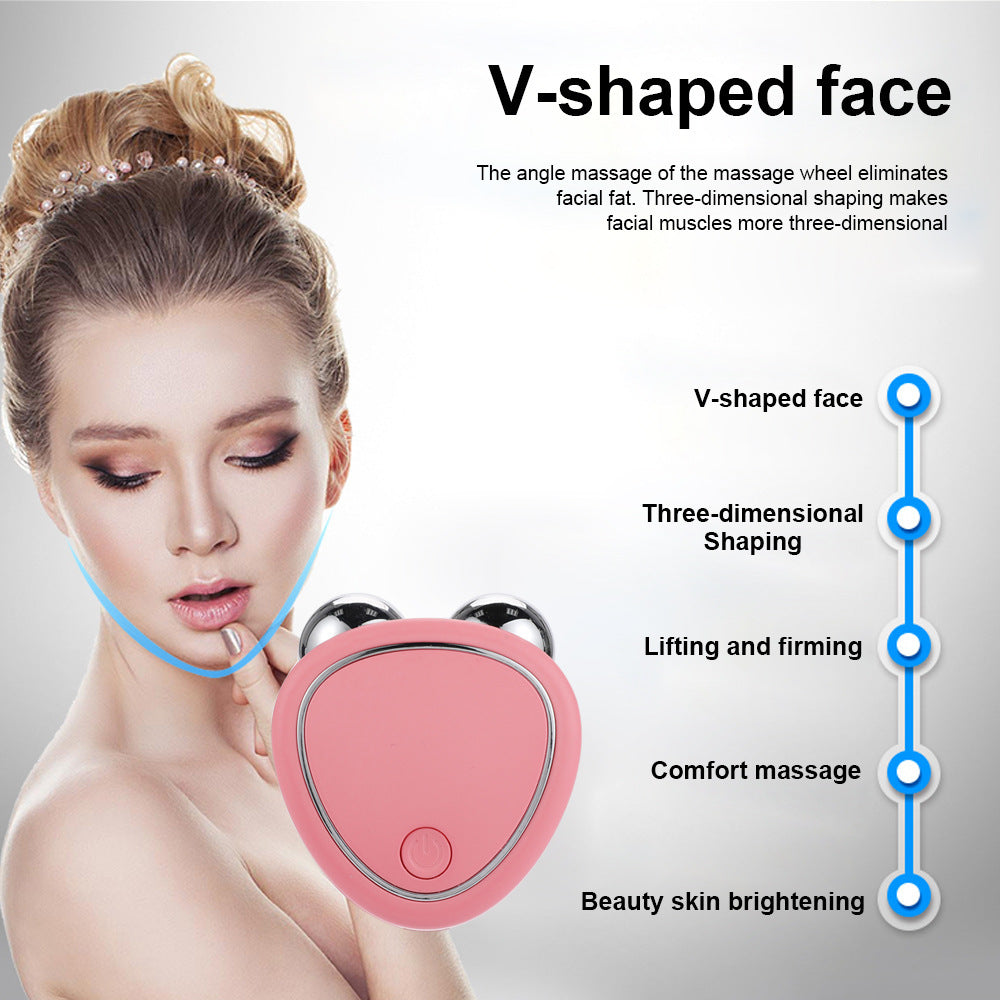 Masajeador facial de microcorriente GUARD WING: herramienta ultrasónica e iónica para reafirmar la piel
