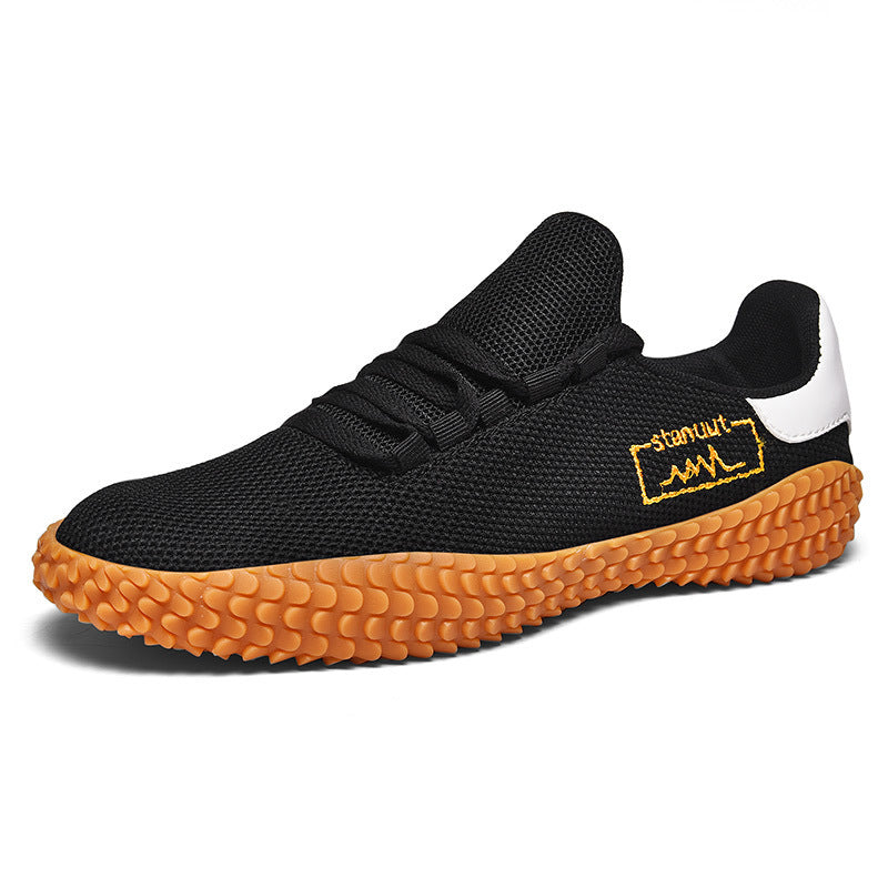 Zapatillas deportivas transpirables de tejido volador stanuut para hombre: ligeras y con amortiguación