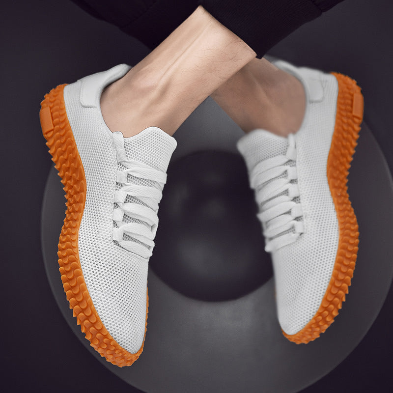 Zapatillas deportivas transpirables de tejido volador stanuut para hombre: ligeras y con amortiguación