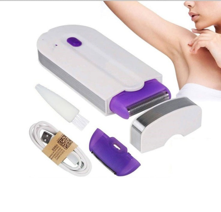 Dispositivo de depilación láser recargable LuxuryGlow: depiladora indolora para mujeres