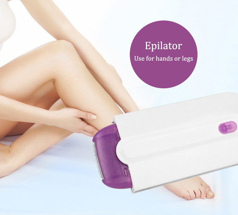Dispositivo de depilación láser recargable LuxuryGlow: depiladora indolora para mujeres