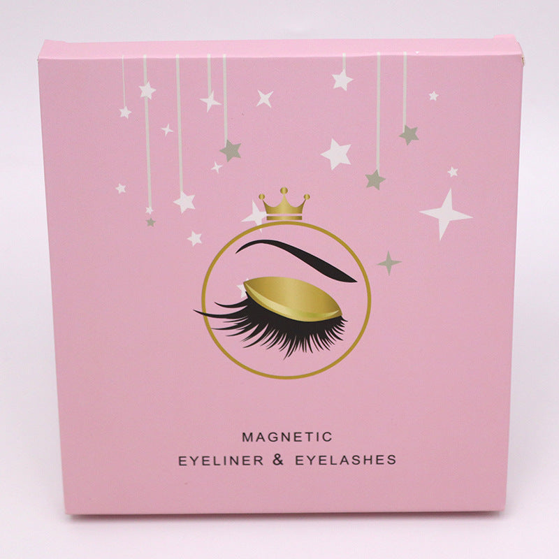 LuxuryGlow Magnetic Eyelashes with Eyeliner Set – Reusable Waterproof Lashes (5 Pairs)