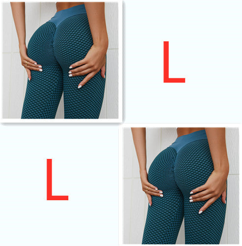 Plaid Leggings Fitness Yoga Pants Women's Seamless High Waist Breathable Gym Leggings - LUXURY GLOW