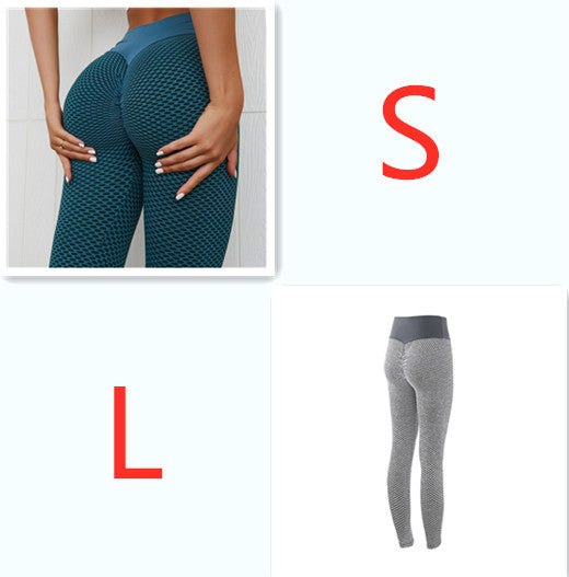 Plaid Leggings Fitness Yoga Pants Women's Seamless High Waist Breathable Gym Leggings - LUXURY GLOW