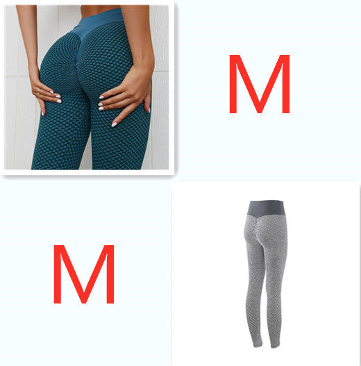 Plaid Leggings Fitness Yoga Pants Women's Seamless High Waist Breathable Gym Leggings - LUXURY GLOW