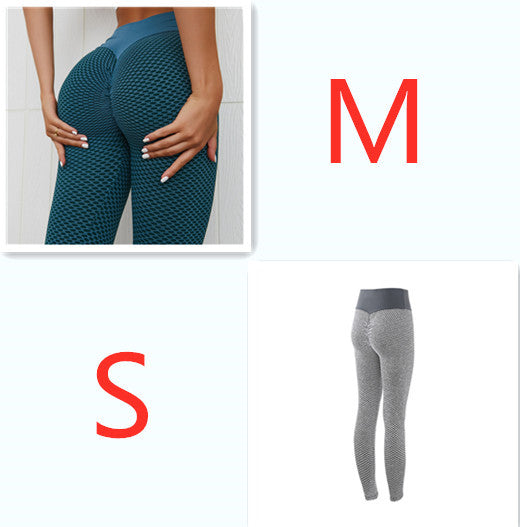 Plaid Leggings Fitness Yoga Pants Women's Seamless High Waist Breathable Gym Leggings - LUXURY GLOW