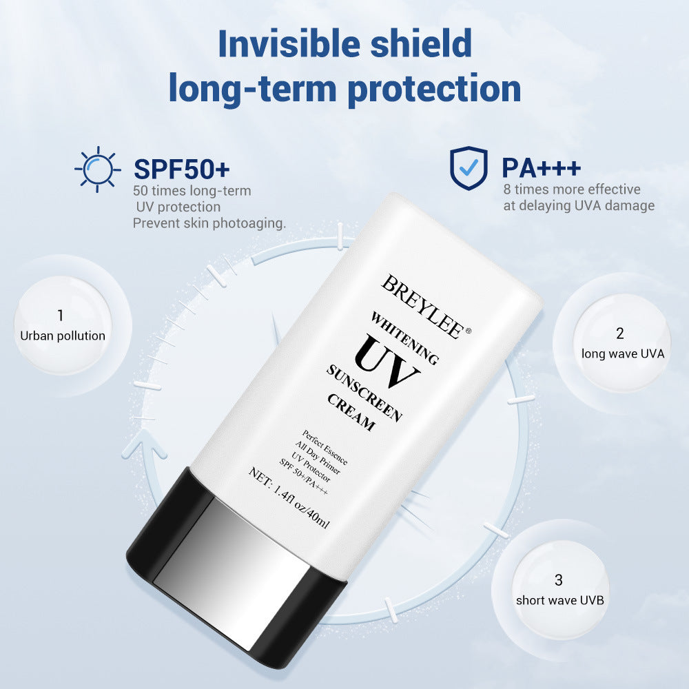 BREYLEE Hydrating Sunscreen Cream 40ml – Lightweight, Daily UV Protection