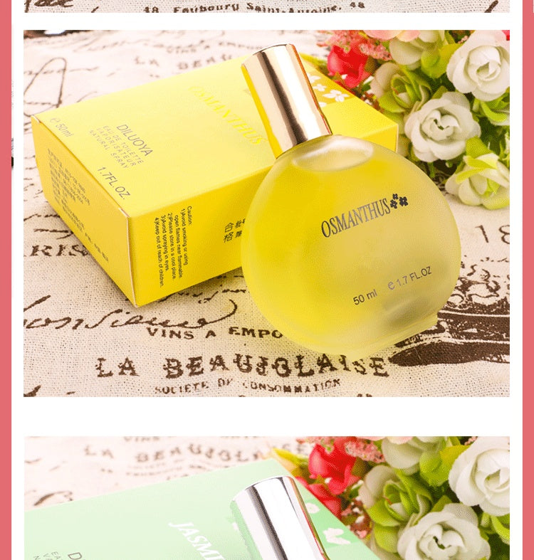 LuxuryGlow Women’s Floral Perfume – Light Jasmine, Rose & Osmanthus Fragrance