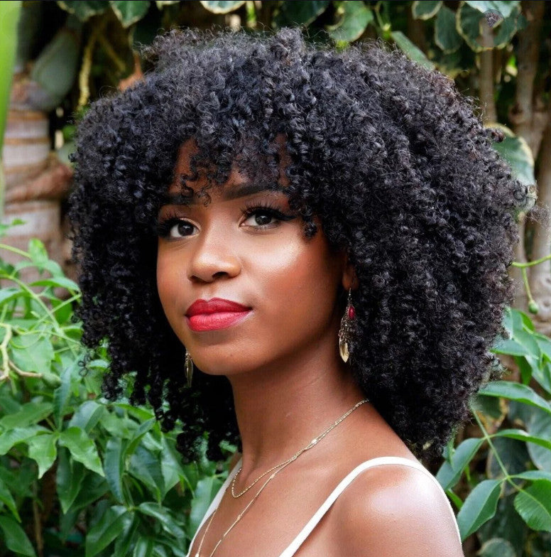 LuxuryGlow European & American Style Short Curly Wig for Women – Natural Look, 14-Inch Length