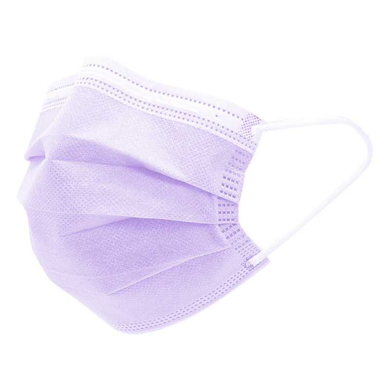 LuxuryGlow Disposable 3-Ply Medical Face Mask – Breathable Surgical Mask with Ear Loops