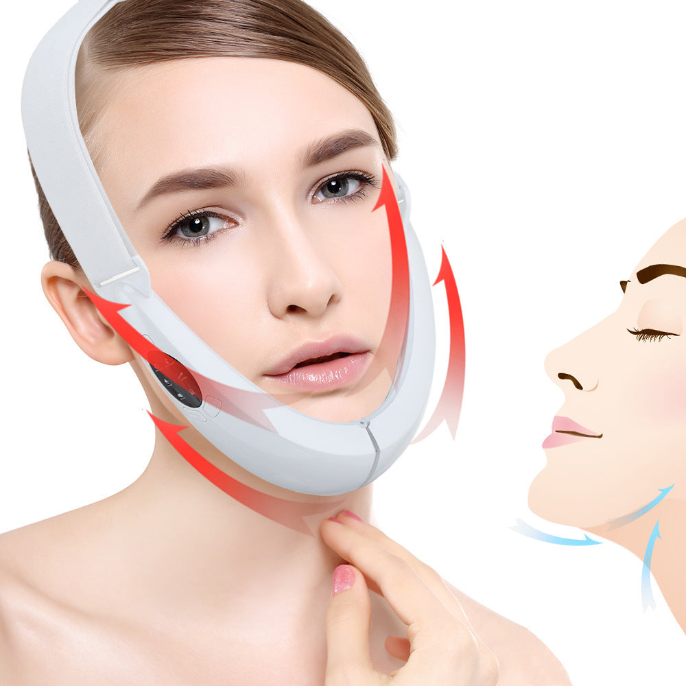 LuxuryGlow Multifunctional Facial Lifting & Toning Device with Red & Blue Light Therapy