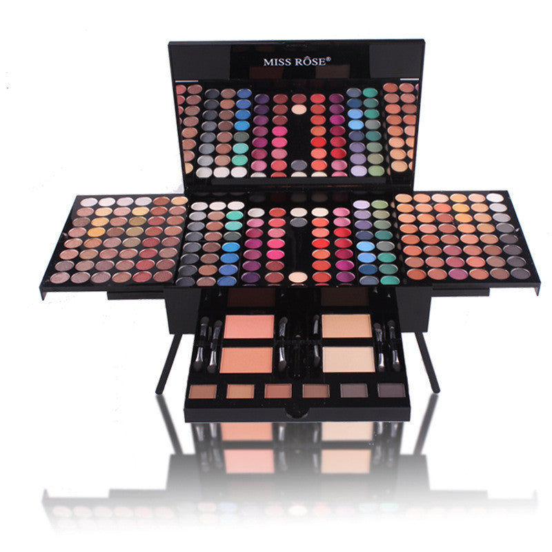 MISS ROSE 8+ Color Blush Makeup Palette – Natural Finish, Concealer & Face Enhancer